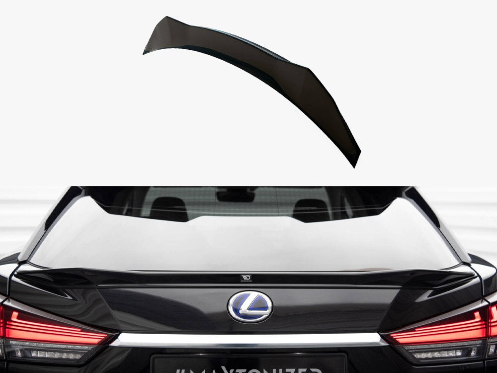 Maxton Design Lower Spoiler CAP 3D Lexus RX Mk4 Facelift