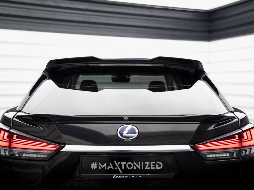 Maxton Design Lower Spoiler CAP 3D Lexus RX Mk4 Facelift