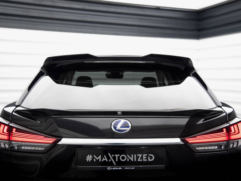 Maxton Design Lower Spoiler CAP 3D Lexus RX Mk4 Facelift