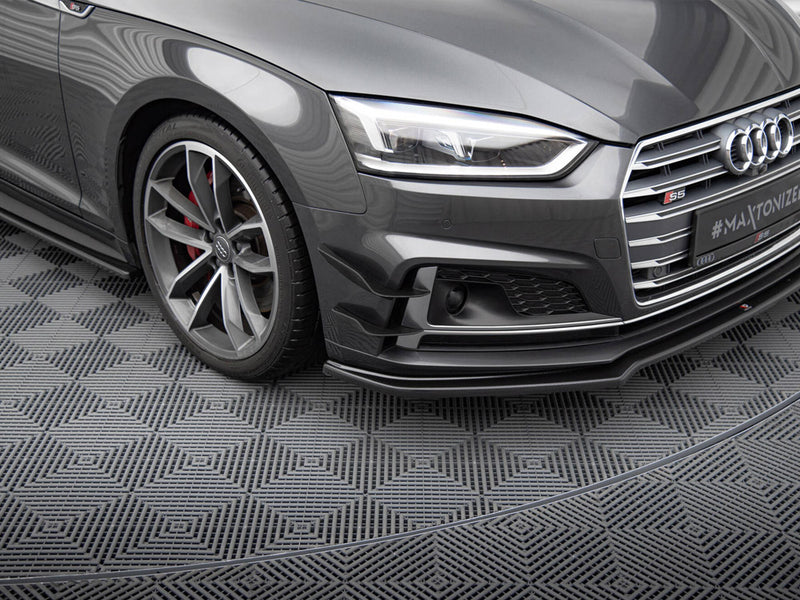 Maxton Design Front Bumper Wings (Canards) Audi S5 / A5 S-Line Coupe / Sportback F5