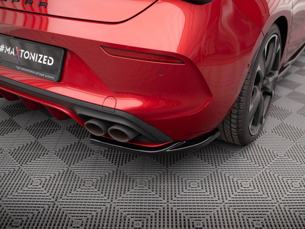 Maxton Design Rear Side Splitters V.1 Cupra Leon Hatchback Mk1