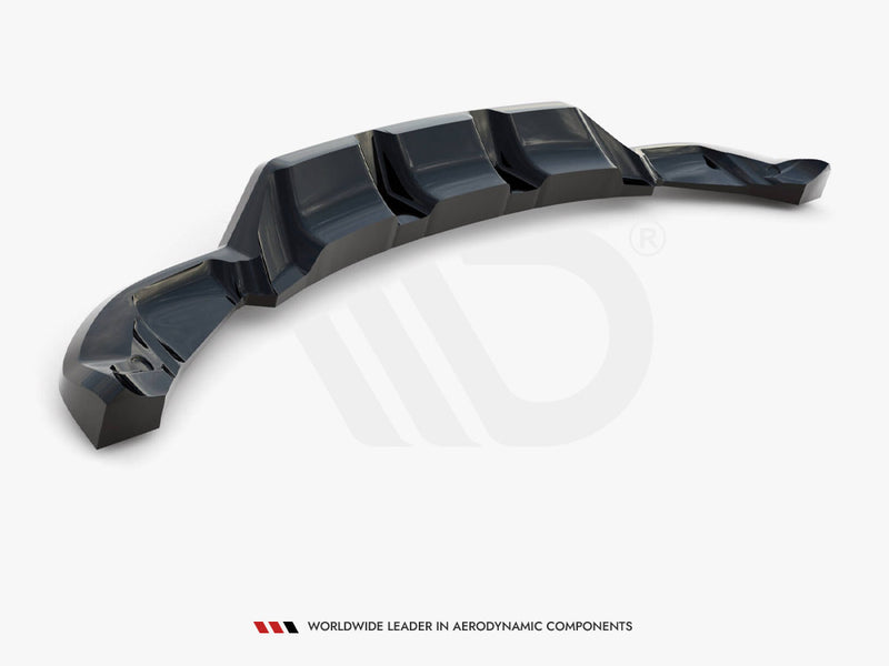 Maxton Design Rear Splitter (Vertical Bars) Land Rover Range Rover Evoque HSE Dynamic Mk1 Facelift