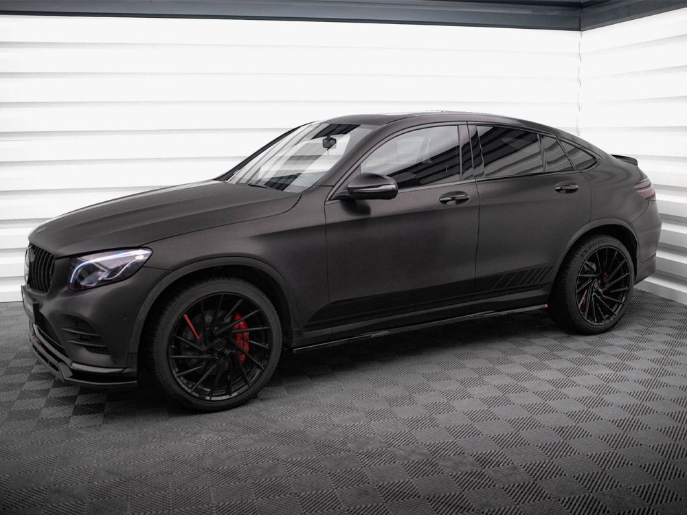 Maxton Design Side Skirts Diffusers V.2 Mercedes-Benz GLC Coupe AMG-Line C253
