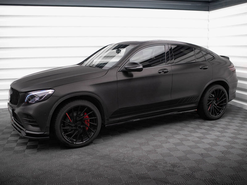 Maxton Design Side Skirts Diffusers V.2 Mercedes-Benz GLC Coupe AMG-Line C253