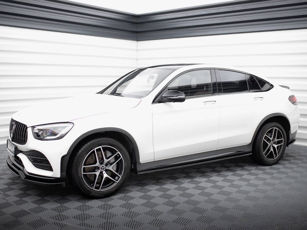 Maxton Design Side Skirts Diffusers V.3 Mercedes-Benz GLC Coupe AMG-Line C253