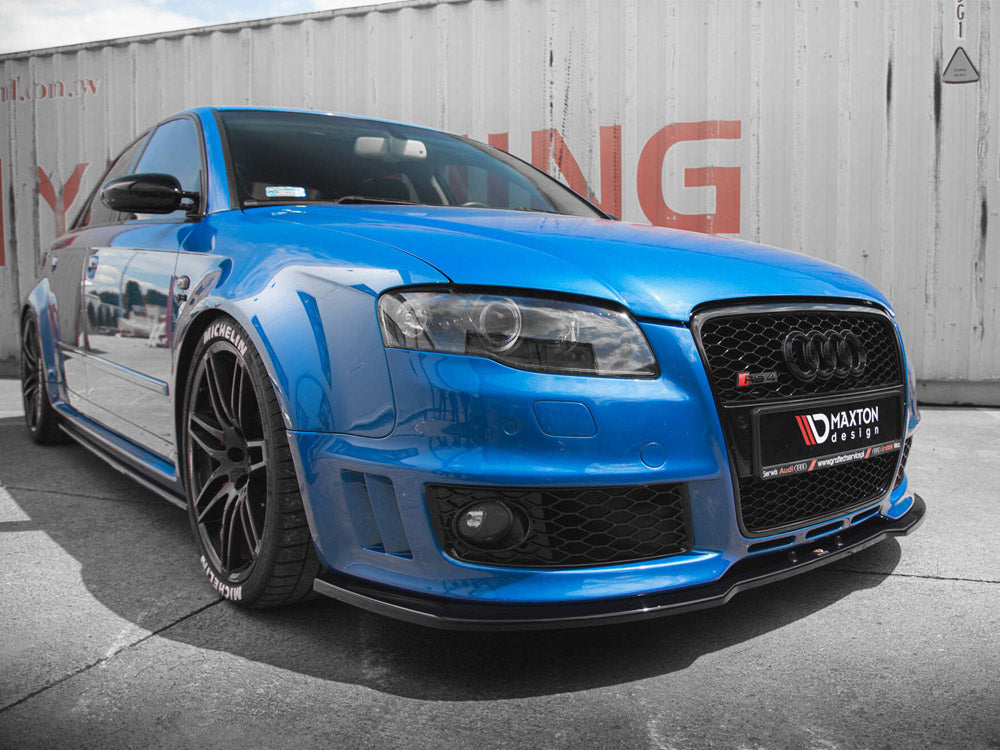 Maxton Design Front Splitter V.2 Audi RS4 B7