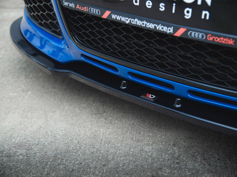 Maxton Design Front Splitter V.2 Audi RS4 B7