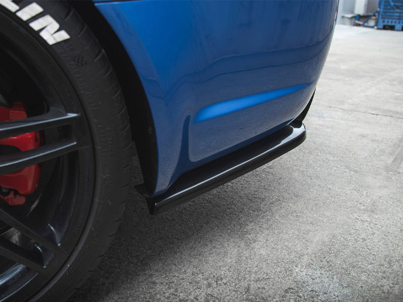Maxton Design Rear Side Splitters V.2 Audi RS4 Sedan B7