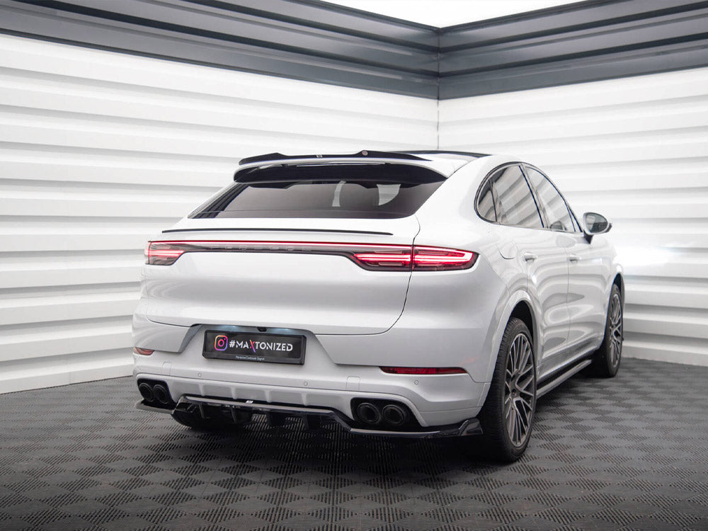 Maxton Design Rear Splitter (Vertical Bars) Porsche Cayenne Coupe / SUV Mk3