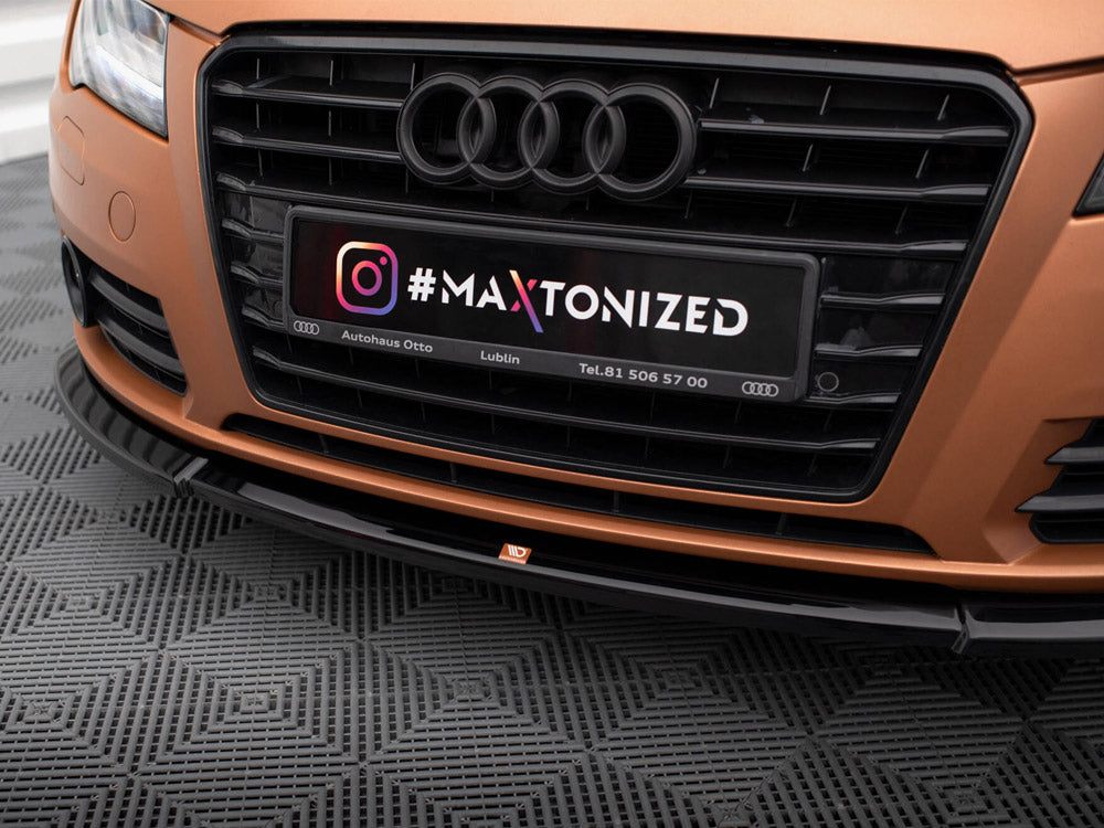 Maxton Design Front Splitter V.1 Audi A7 C7