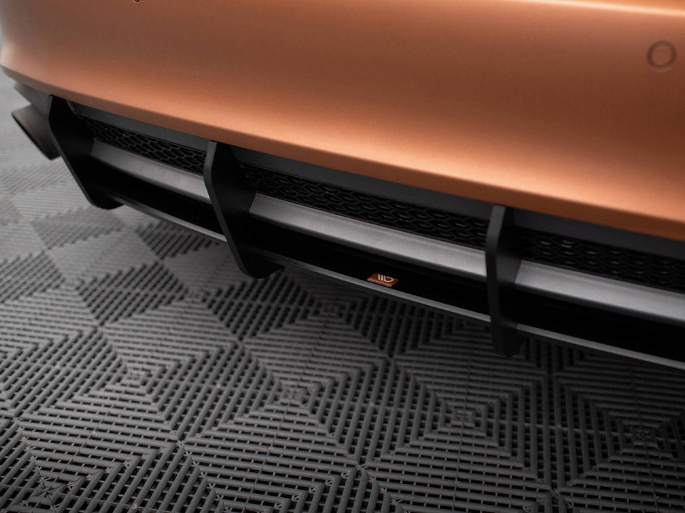 Maxton Design Street PRO Rear Diffuser Audi A7 S-Line C7