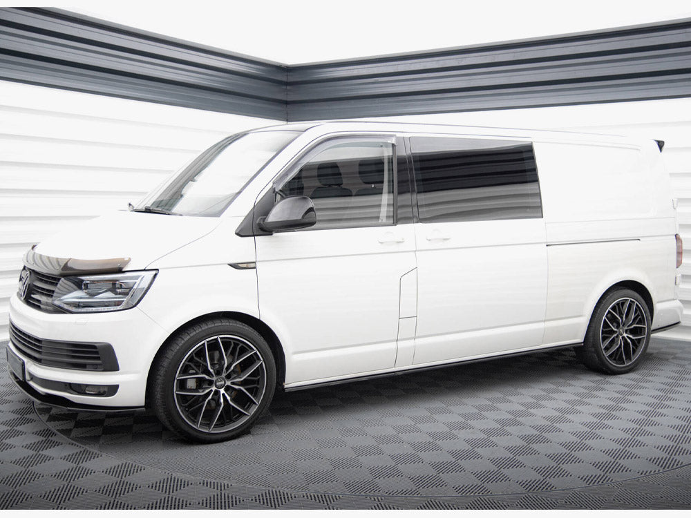 Maxton Design Side Skirt Diffusers Volkswagen T6.1 Long