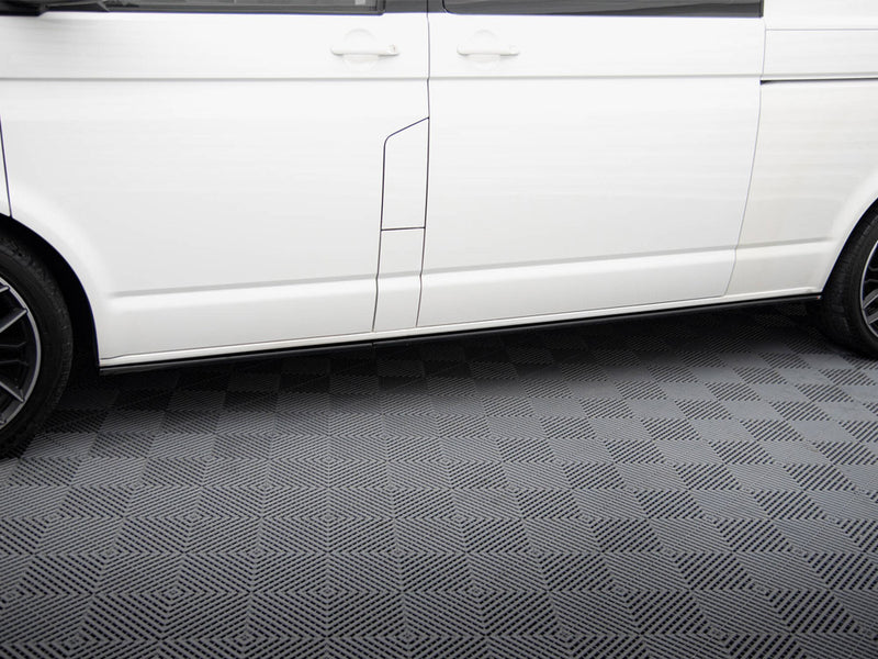 Maxton Design Side Skirt Diffusers Volkswagen T6.1 Long