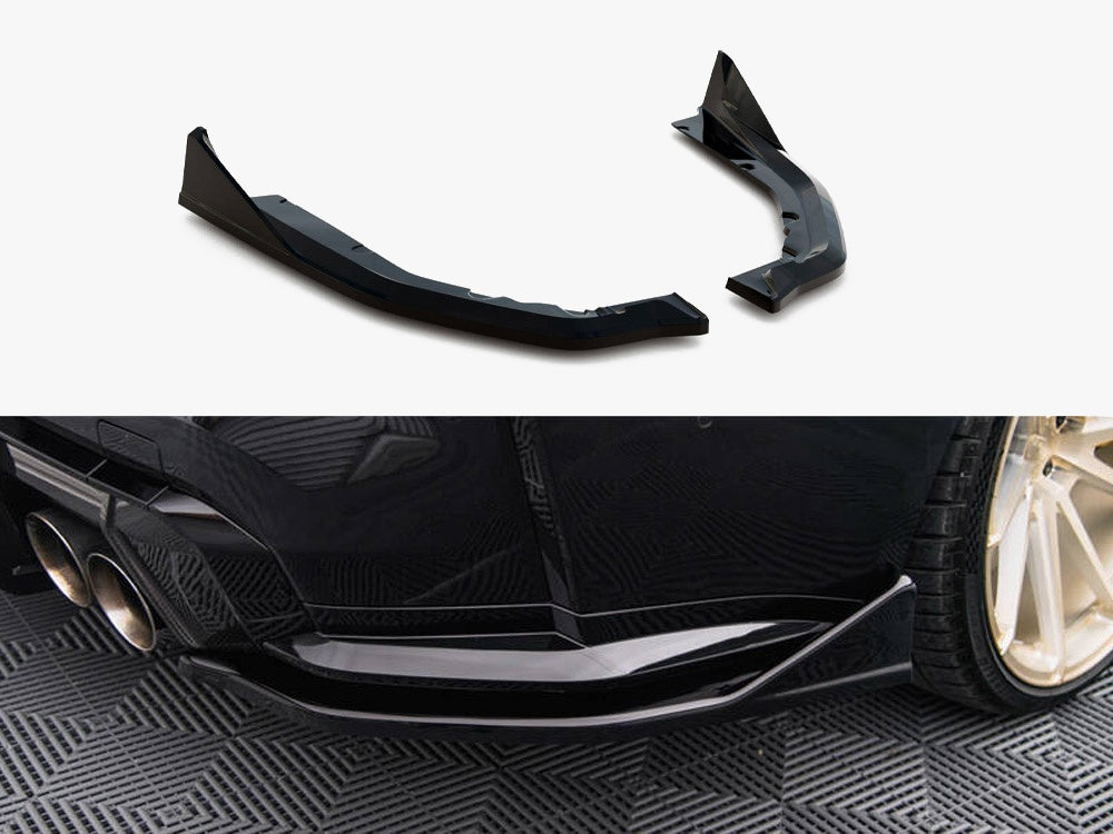 Maxton Design Rear Side Splitters V.4 BMW M4 G82 / G82 Facelift