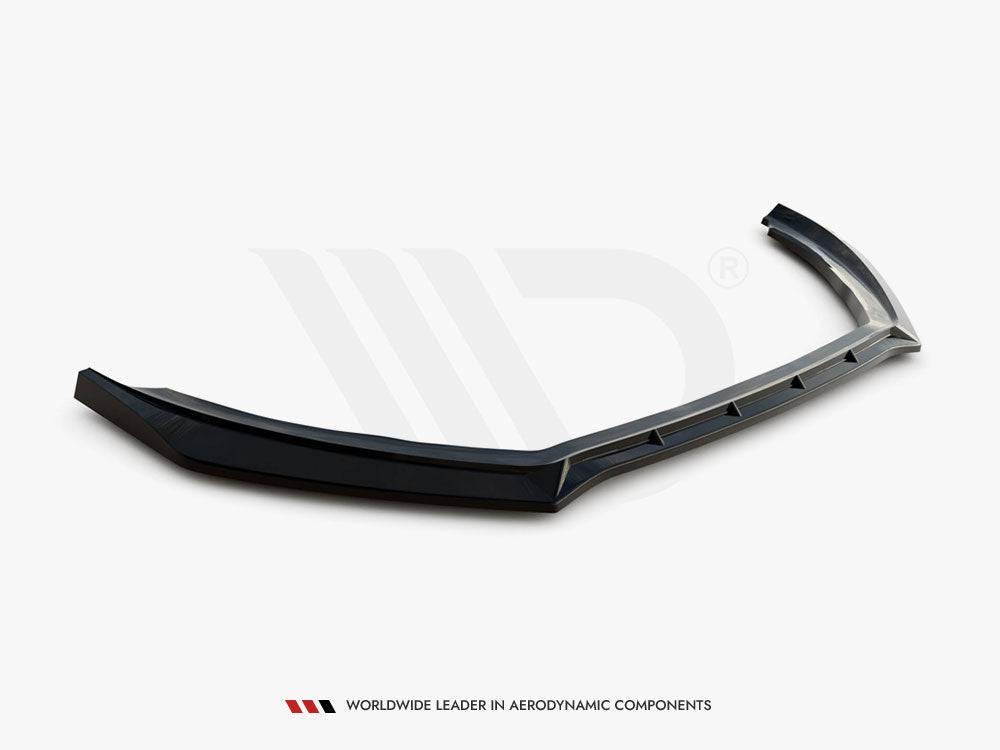 Maxton Design Front Splitter V.4 Ford Fiesta ST / ST-Line Mk8 Facelift