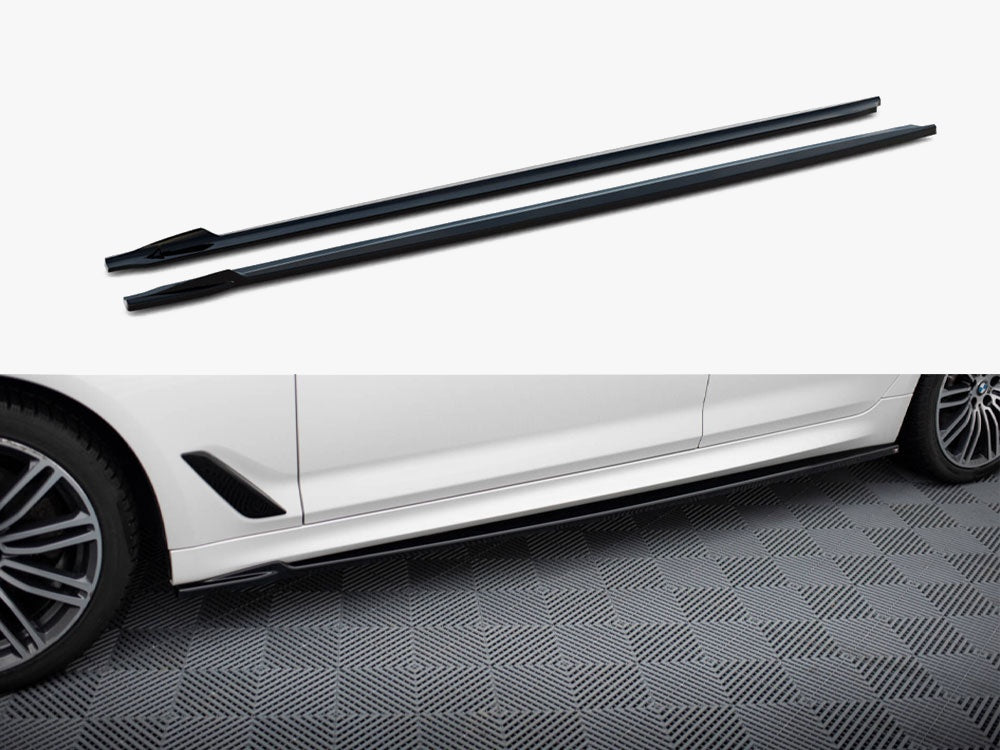 Maxton Design Side Skirts Diffusers V.2 BMW 5 M-Pack G30 / G31