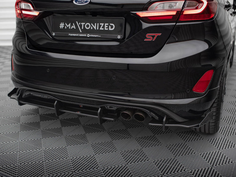 Maxton Design Street PRO Rear Diffuser + Flaps Ford Fiesta Mk8 ST