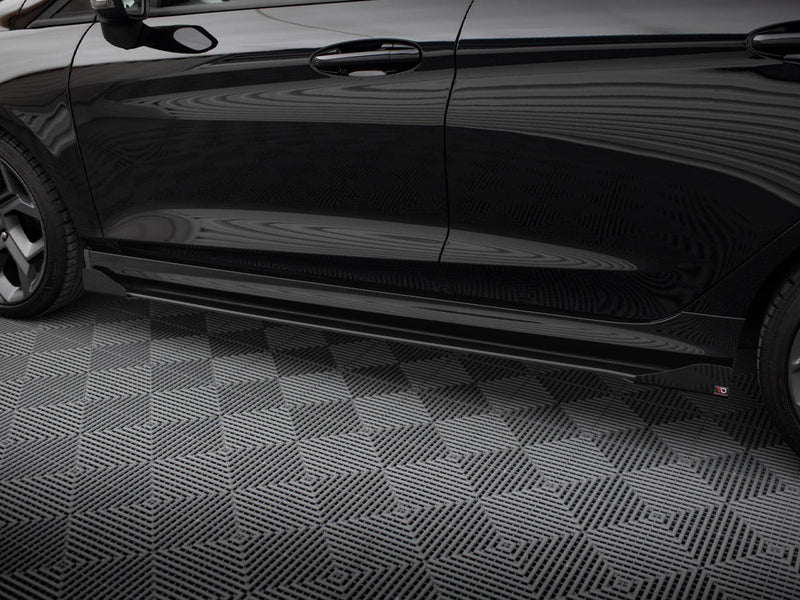 Maxton Design Street PRO Side Skirts Diffusers + Flaps Ford Fiesta ST / ST-Line Mk8