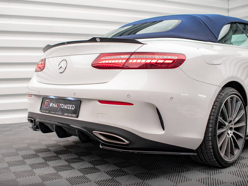 Maxton Design Rear Side Splitters Mercedes-Benz E-Class W213 Coupe (C238) / Cabriolet (A238) AMG-Line