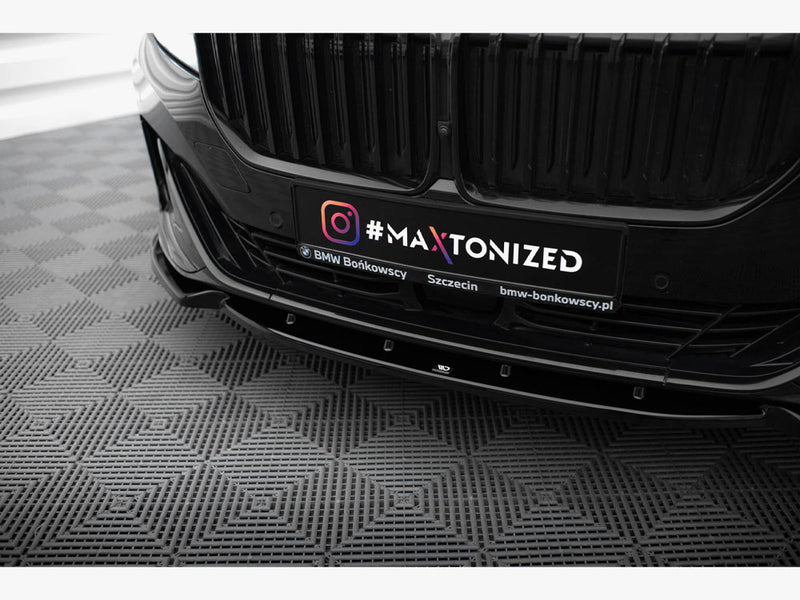 Maxton Design Front Splitter V.1 BMW 7 G11 / G12 Facelift