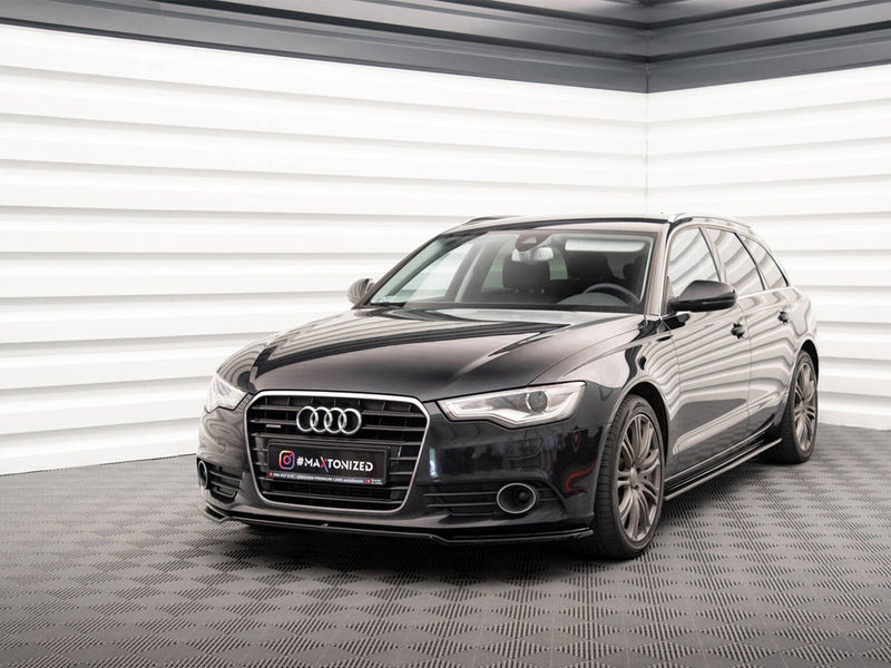Maxton Design Front Splitter V.1 Audi A6 C7