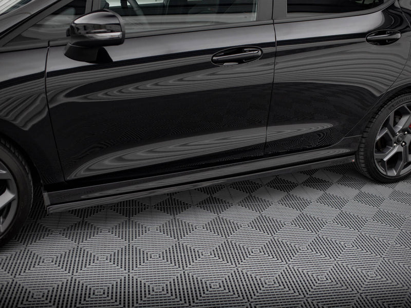 Maxton Design Side Skirts Diffusers V.2 Ford Fiesta Mk8 ST / ST-Line