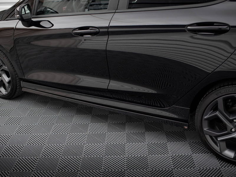Maxton Design Side Skirts Diffusers V.2 Ford Fiesta Mk8 ST / ST-Line
