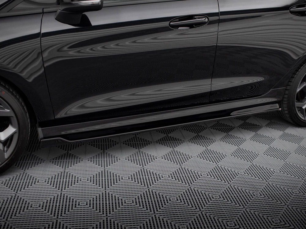 Maxton Design Side Skirts Diffusers V.3 Ford Fiesta Mk8 ST / ST-Line
