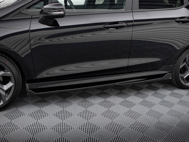 Maxton Design Side Skirts Diffusers V.4 Ford Fiesta Mk8 ST / ST-Line