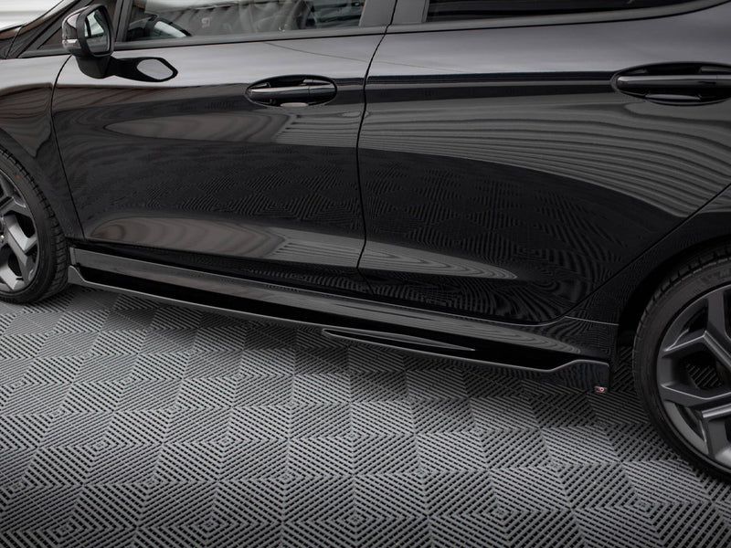 Maxton Design Side Skirts Diffusers V.4 Ford Fiesta Mk8 ST / ST-Line