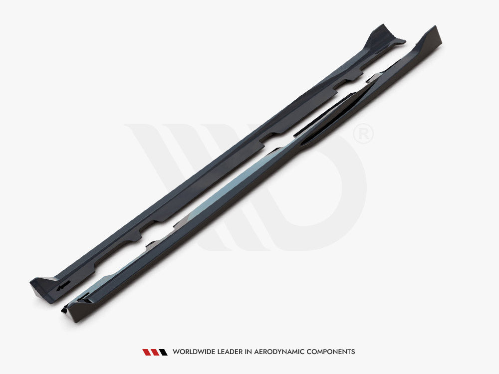Maxton Design Side Skirts Diffusers V.4 Ford Fiesta Mk8 ST / ST-Line