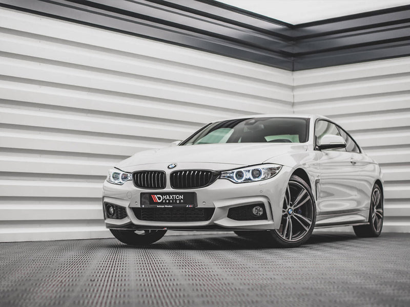 Maxton Design Front Splitter V.2 BMW 4 Coupe / Gran Coupe / Cabrio M-Pack F32 / F36 / F33
