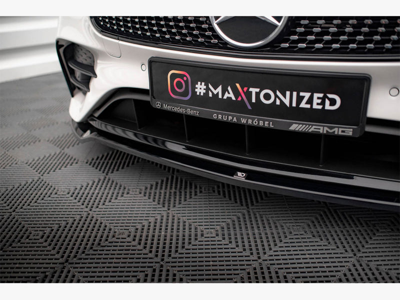 Maxton Design Front Splitter V.1 Mercedes-Benz E W213 Coupe (C238) / Cabriolet (A238) AMG-Line / 53 AMG