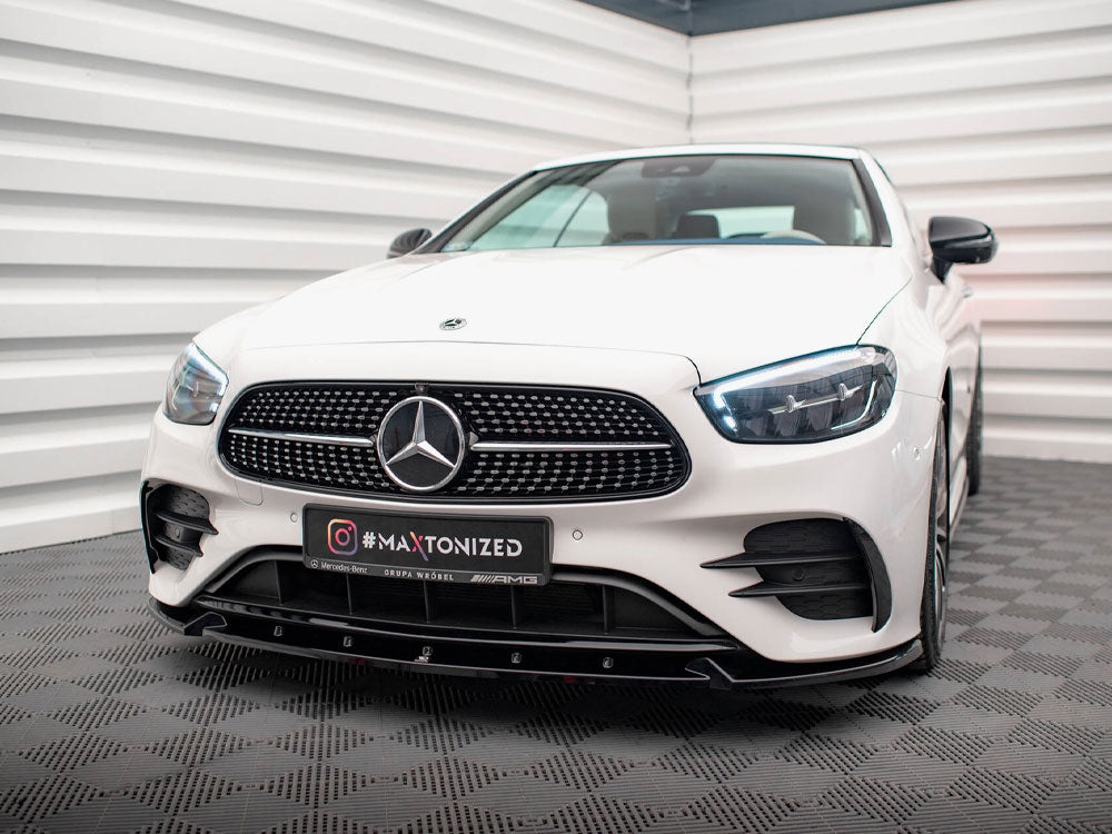 Maxton Design Front Splitter V.2 Mercedes-Benz E W213 Coupe (C238) / Cabriolet (A238) AMG-Line / 53 AMG