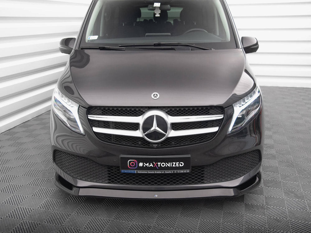 Maxton Design Front Splitter V.1 Mercedes-Benz V-Class W447 Facelift