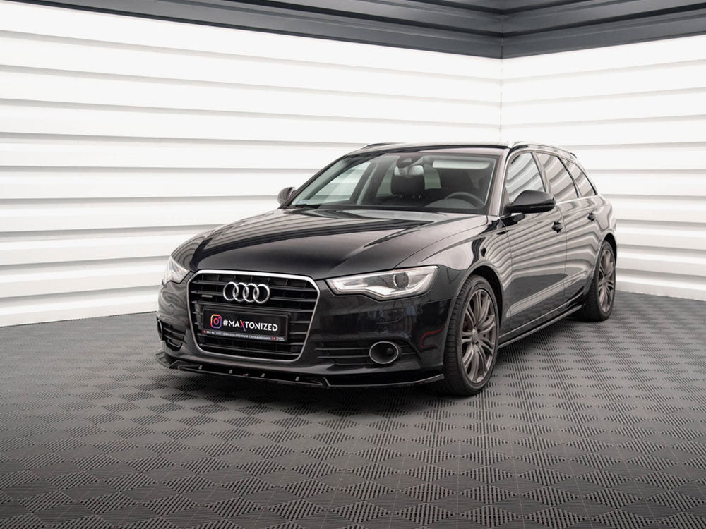 Maxton Design Front Splitter V.2 Audi A6 C7