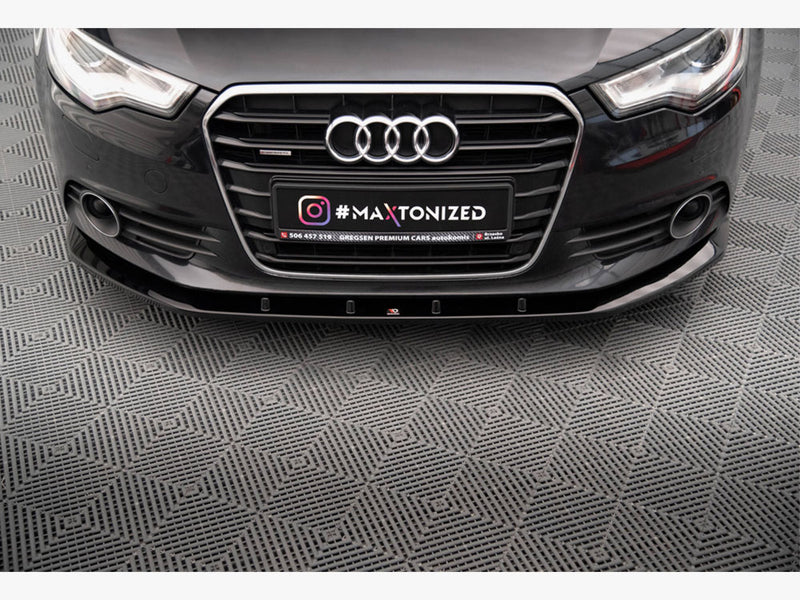 Maxton Design Front Splitter V.3 Audi A6 C7