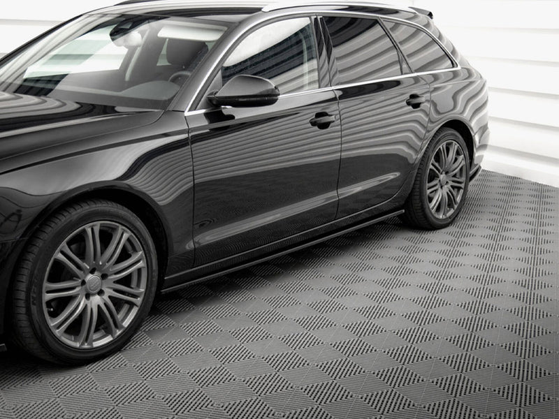 Maxton Design Side Skirts Diffusers V.2 Audi A6 C7