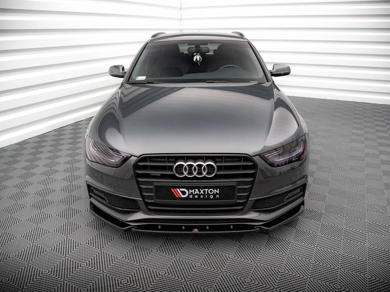 Maxton Design Front Splitter V.3 Audi A4 S-Line / S4 B8 Facelift