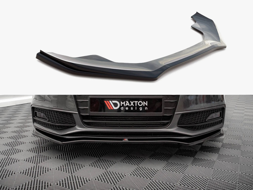 Maxton Design Front Splitter V.4 Audi A4 S-Line / S4 B8 Facelift