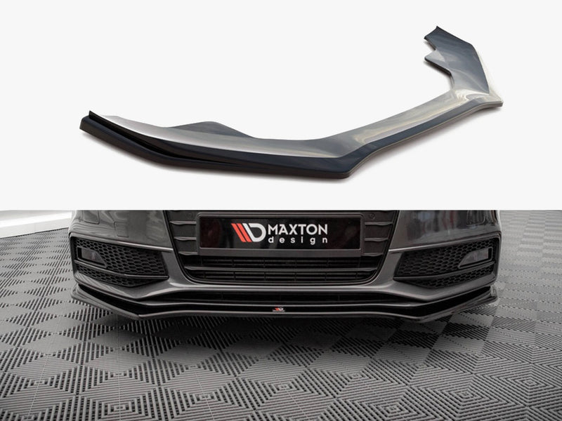 Maxton Design Front Splitter V.4 Audi A4 S-Line / S4 B8 Facelift
