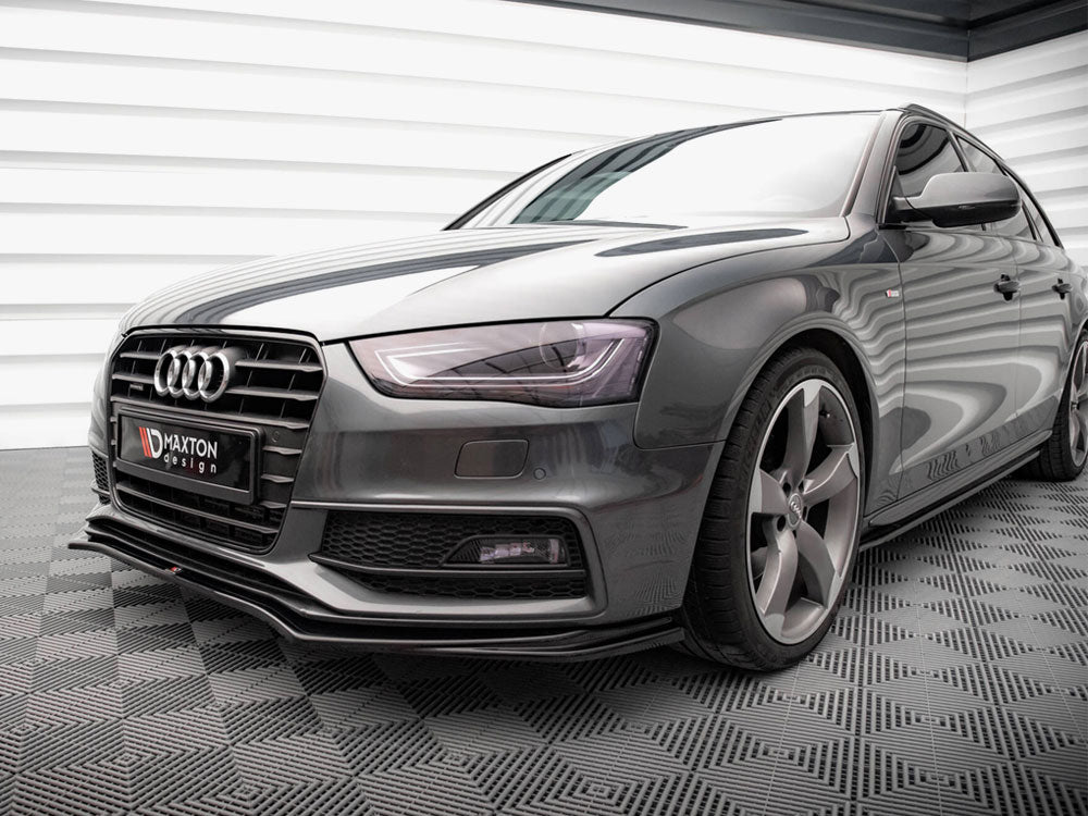 Maxton Design Front Splitter V.4 Audi A4 S-Line / S4 B8 Facelift