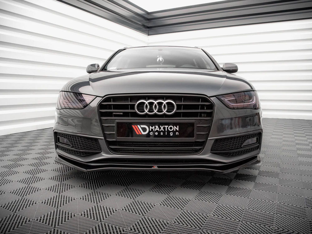 Maxton Design Front Splitter V.4 Audi A4 S-Line / S4 B8 Facelift