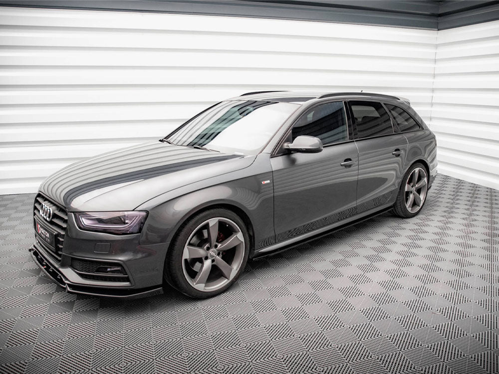 Maxton Design Side Skirts Diffusers V.2 Audi A4 / A4 S-Line / S4 B8