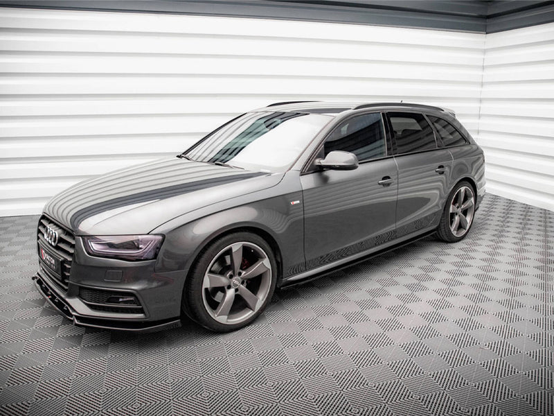 Maxton Design Side Skirts Diffusers V.2 Audi A4 / A4 S-Line / S4 B8