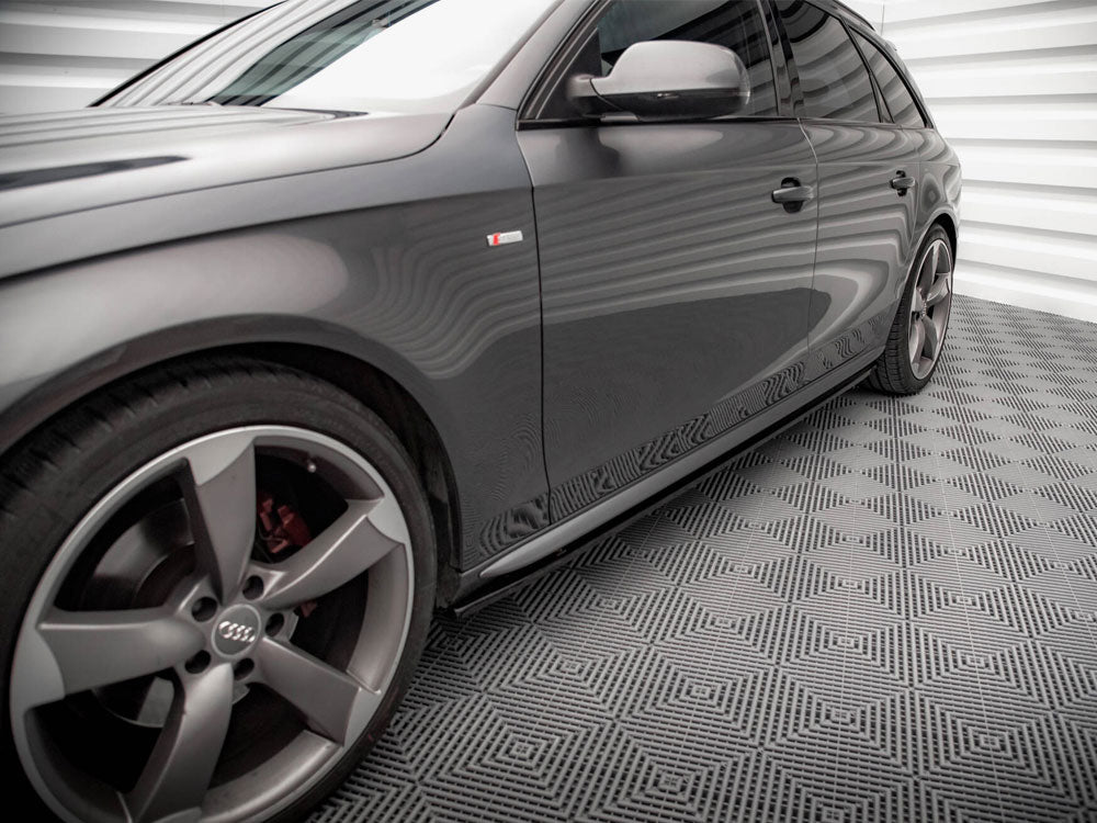 Maxton Design Side Skirts Diffusers V.2 Audi A4 / A4 S-Line / S4 B8
