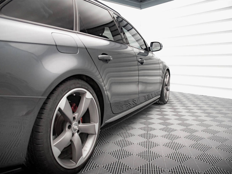 Maxton Design Side Skirts Diffusers V.2 Audi A4 / A4 S-Line / S4 B8