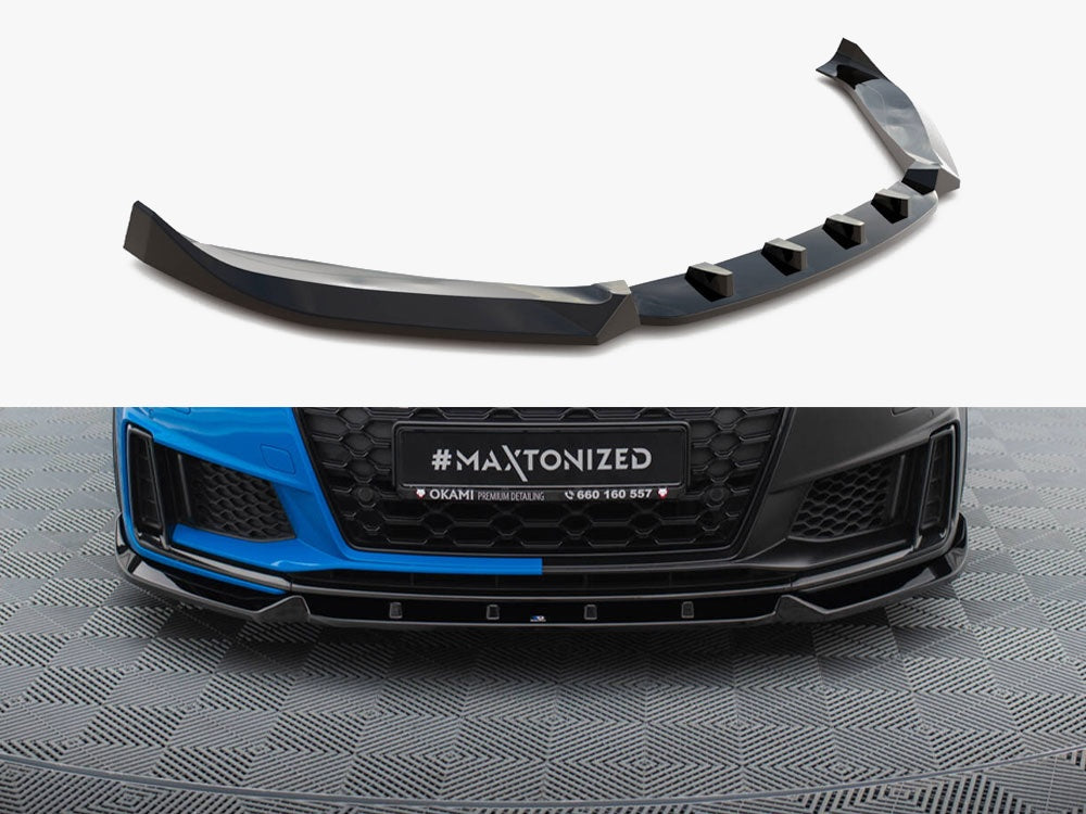Maxton Design Front Splitter V.1 Audi TT S / TT S-Line 8S Facelift