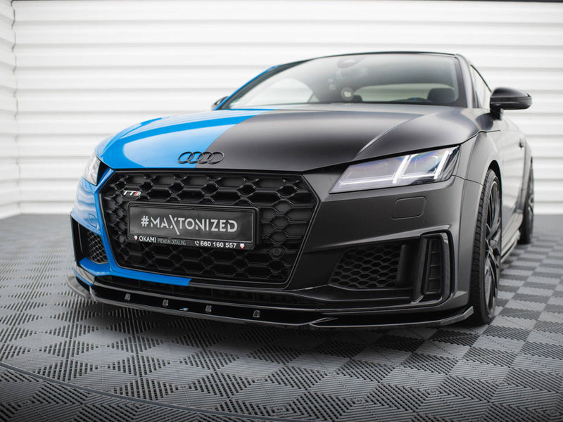 Maxton Design Front Splitter V.2 Audi TT S / TT S-Line 8S Facelift