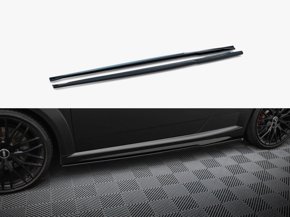 Maxton Design Side Skirts Diffusers Audi TT S / TT S-Line 8S Facelift